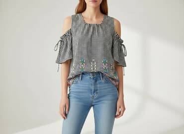 koszula flanelowa carhartt: Bluzka damska, rozmiar S — 5