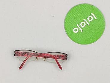 choker: Okulary, Przezroczyste, Prostokątne kształt, stan - Bardzo dobry — 3