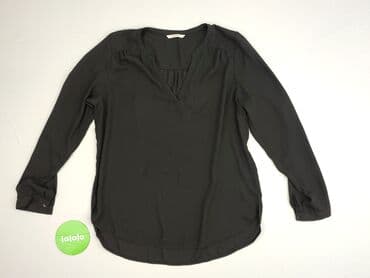 srebrna bluzka h: CAMAIEU, Women's blouse, size S (EU 36) — 2