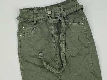 spódnice midi butelkowa zieleń: Zara, Спідниця жіноча, розмір XS — 1