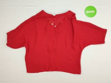 tanie bluzki z krótkim rękawem: Koszula damska, rozmiar XL — 3