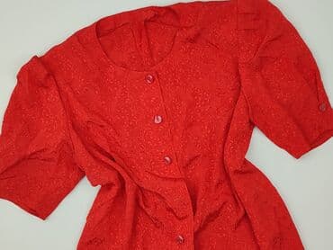 czerwona sukienki midi: Sukienka damska, rozmiar L — 2