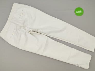 Next, Material trousers for women, size L (EU 40) — 3