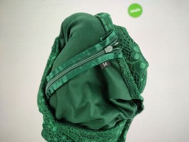 sukienka maxi butelkowa zieleń długi rękaw: Sukienka damska, rozmiar M — 6