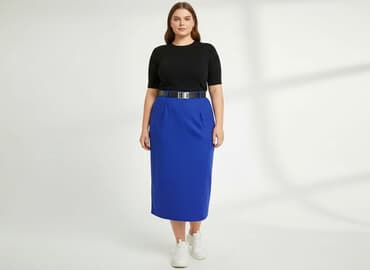 spódniczki zimowe: Spódnica damska, rozmiar 6XL — 5