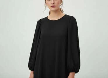 sukienka z poduszkami na ramionach h m: H&M, Women`s dress, size S — 1