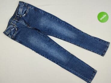 jeansowa spódniczka z falbankami: Spodnie jeansowe, Lincoln & Sharks, 13 lat, 158, stan - Bardzo dobry — 2