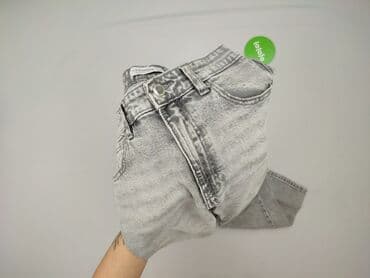 jeansy z asymetrycznym zapieciem: PULL&BEAR, Jeansy damskie, rozmiar XS — 5