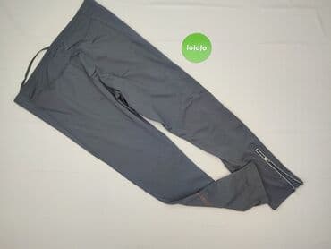 spodnie czarne tech fleece: Spodnie materiałowe damskie, rozmiar M — 4