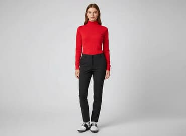 bluzka z reniferem dla dziewczynki: Golf damski, rozmiar S — 5