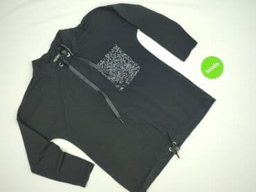 czarne bluzki z brokatem: Free Still, Bluzka damska, L — 2