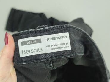 bershka spodnie dresowe: Bershka, Jeansy damskie, rozmiar 2XL — 4