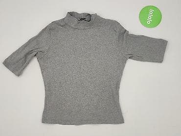 sweter z chokerem: Bershka, Golf damski, rozmiar L — 2