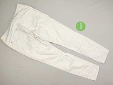 jeansy damskie z zamkiem z tyłu: Spodnie materiałowe damskie, rozmiar 3XL — 3