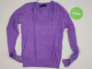 zara sweter z bufiastymi rękawami: Zara, Sweter damski, rozmiar S — 2