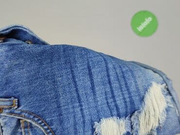 krótkie spodenki jeansowe z dziurami: H&M, Szorty damskie, rozmiar S — 7