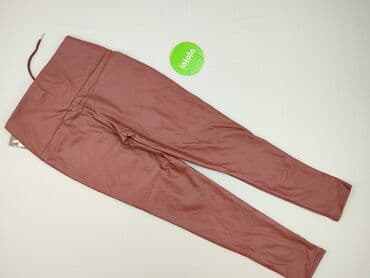 koszula damska z eko skóry: Leggings Eco-leather for women, size S — 4