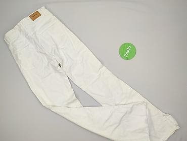 converse na platformie: Stradivarius, Jeansy damskie, rozmiar S — 3