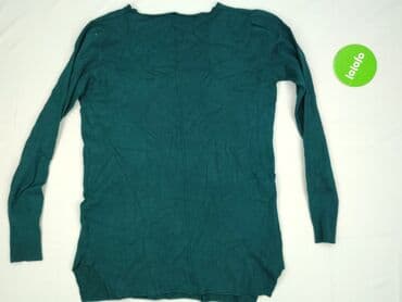 szmaragdowy sweter: Sweter damski, rozmiar M — 4