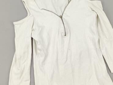 biała jedwabna bluzka damska: HDM, Bluzka damska, rozmiar S — 1