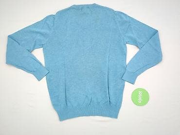 chabrowy sweter: Sweter dla mężczyzn, rozmiar S — 3