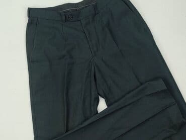 spodnie z wysokim stanem dla kogo: Suit pants for men, size S — 1