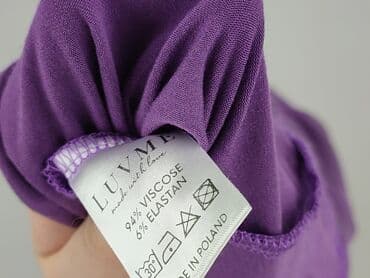 fioletowa marynarka h m: Bluzka damska, L — 4