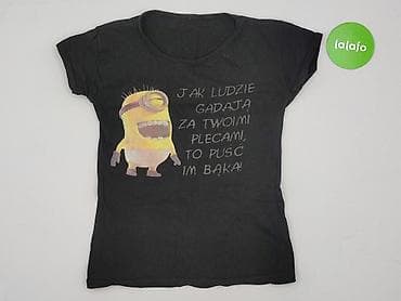 tekst w klapkach: T-shirt damski, rozmiar S — 2