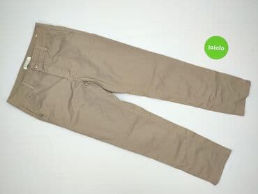 Material trousers for women, size M (EU 38) — 2