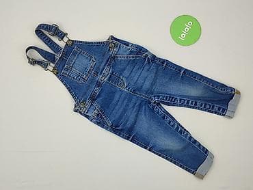 bluza drip: Ogrodniczki Next, 1.5-2 lat, 86-92 cm, stan - Bardzo dobry — 2