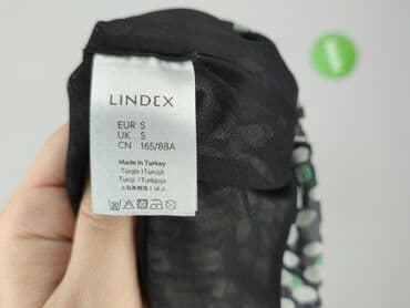 czarne jedwabna bluzki: Lindex, Bluzka damska, S — 5