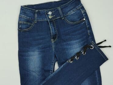 jeansy straight stradivarius: Jeansy damskie, M — 1