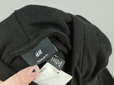 szara bluza z kapturem hm: H&M, Bluza z kapturem damska, rozmiar S — 4