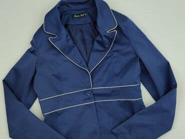 niebieska satynowa sukienka zara: Pretty Girl, Women's blazer, size M (EU 38) — 1