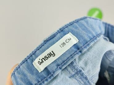 koszule mdp: Spodnie jeansowe, Sinsay, 8 lat, 128, stan - Idealny — 4