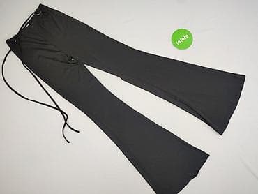 pull and bear baggy dresy: Bershka, Spodnie materiałowe damskie, rozmiar S — 2