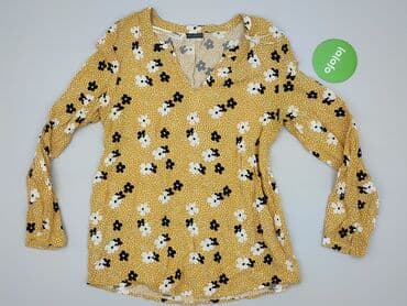 żółte bluzki z krótkim rękawem: Beloved, Bluzka damska, rozmiar S — 2