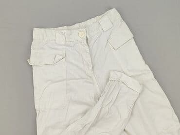 białe cargo bershka: Spodnie cargo damskie, rozmiar L — 1