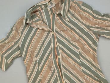 koszulka z długim rękawem w paski: Bluzka damska, rozmiar XL — 1