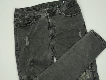 balenciaga dziurawe spodnie: Jeansy dla mężczyzn, rozmiar L — 1