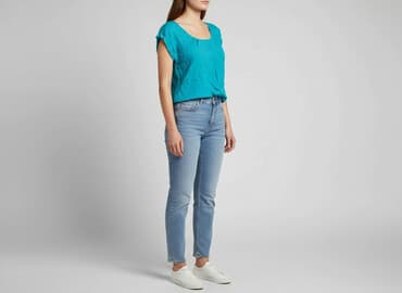 koszulka barcelony z napisem: Designer`s, Bluzka damska, rozmiar L — 6