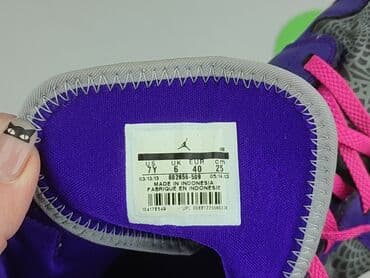 kapcie jordan pluszowe allegro: Air Jordan, Sneakersy dla mężczyzn, rozmiar 40 — 6