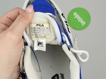 Sneakersy: Fila, Sneakersy damskie, rozmiar 39 — 6