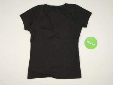 czarne t shirty basic: T-shirt damski, rozmiar L — 3