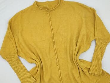 zara zolty sweter: Sweter damski, rozmiar One size — 2
