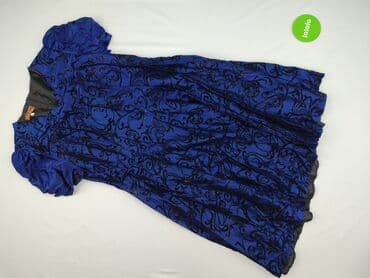 sukienki maxi na wesele niebieska: Sukienka damska, rozmiar 5XL — 3