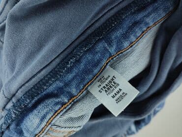 dżinsy ciążowe z dziurami: H&M Mama, Jeansy damskie, rozmiar M — 5