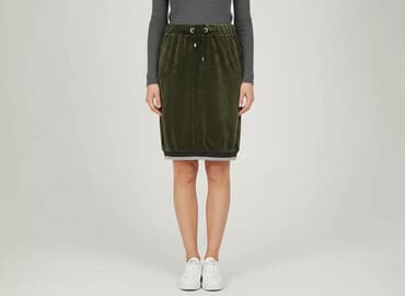 spódniczka welurowa: Moraj, Spódnica damska, rozmiar M — 7