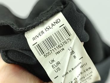 bluzki basic prążek: River Island, Top damski, rozmiar M — 4