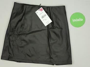 czarna spódnica z rozcięciem sinsay: Sinsay, Spódnica damska, XS — 3